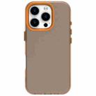 For iPhone 16 Pro Max Candy PC Hybrid TPU Shockproof Phone Case(Orange) - 2