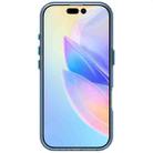 For iPhone 16 Pro Candy PC Hybrid TPU Shockproof Phone Case(Blue) - 3