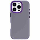 For iPhone 16 Pro Candy PC Hybrid TPU Shockproof Phone Case(Purple) - 2