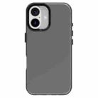 For iPhone 16 Plus Candy PC Hybrid TPU Shockproof Phone Case(Black) - 2