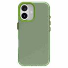 For iPhone 16 Plus Candy PC Hybrid TPU Shockproof Phone Case(Green) - 2