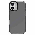 For iPhone 16 Candy PC Hybrid TPU Shockproof Phone Case(Black) - 2