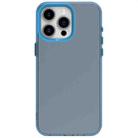 For iPhone 15 Pro Max Candy PC Hybrid TPU Shockproof Phone Case(Blue) - 2