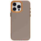 For iPhone 15 Pro Candy PC Hybrid TPU Shockproof Phone Case(Orange) - 2