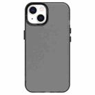 For iPhone 15 Plus Candy PC Hybrid TPU Shockproof Phone Case(Black) - 2