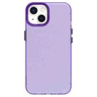 For iPhone 15 Plus Candy PC Hybrid TPU Shockproof Phone Case(Purple) - 2