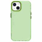 For iPhone 15 Candy PC Hybrid TPU Shockproof Phone Case(Green) - 2