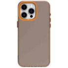 For iPhone 14 Pro Candy PC Hybrid TPU Shockproof Phone Case(Orange) - 2