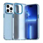 For iPhone 13 Pro Max Candy PC Hybrid TPU Shockproof Phone Case(Blue) - 1