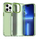 For iPhone 13 Pro Candy PC Hybrid TPU Shockproof Phone Case(Green) - 1