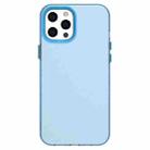 For iPhone 12 Pro Max Candy PC Hybrid TPU Shockproof Phone Case(Blue) - 2