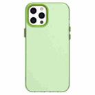 For iPhone 12 Pro Max Candy PC Hybrid TPU Shockproof Phone Case(Green) - 2