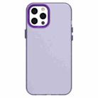 For iPhone 12 Pro Max Candy PC Hybrid TPU Shockproof Phone Case(Purple) - 2