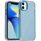 For iPhone 12 Candy PC Hybrid TPU Shockproof Phone Case(Blue) - 1