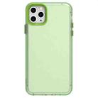 For iPhone 11 Pro Max Candy PC Hybrid TPU Shockproof Phone Case(Green) - 2