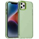 For iPhone 11 Pro Candy PC Hybrid TPU Shockproof Phone Case(Green) - 1