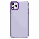 For iPhone 11 Pro Candy PC Hybrid TPU Shockproof Phone Case(Purple) - 2