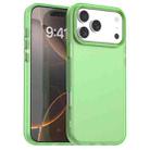 For iPhone 17 Pro Max Candy PC Hybrid TPU Shockproof Phone Case(Green) - 1