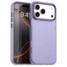For iPhone 17 Pro Max Candy PC Hybrid TPU Shockproof Phone Case(Purple) - 1