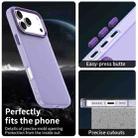 For iPhone 17 Pro Max Candy PC Hybrid TPU Shockproof Phone Case(Purple) - 2