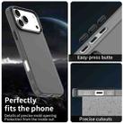For iPhone 17 Pro Candy PC Hybrid TPU Shockproof Phone Case(Black) - 2
