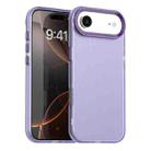 For iPhone 17 Air Candy PC Hybrid TPU Shockproof Phone Case(Purple) - 1