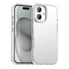 For iPhone 17 Candy PC Hybrid TPU Shockproof Phone Case(White) - 1