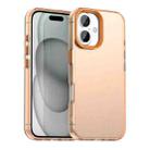 For iPhone 17 Candy PC Hybrid TPU Shockproof Phone Case(Orange) - 1