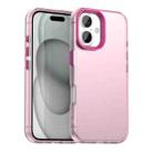 For iPhone 17 Candy PC Hybrid TPU Shockproof Phone Case(Red) - 1
