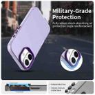 For iPhone 17 Candy PC Hybrid TPU Shockproof Phone Case(Purple) - 2