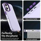 For iPhone 17 Candy PC Hybrid TPU Shockproof Phone Case(Purple) - 3