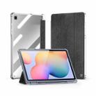 For Samsung Galaxy Tab S6 Lite 2022 / 2024 DUX DUCIS Unid Series PU+TPU Smart Tablet Case(Black) - 1