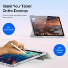 For Samsung Galaxy Tab S9 / S9 FE DUX DUCIS Unid Series PU+TPU Smart Tablet Case(Green) - 3