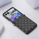 For Motorola Razr 50 DUX DUCIS Fitt Series TPU + PU Texture Full Cover Phone Case(Black) - 2