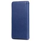 For Sony Xperia L4 Multifunctional Magnetic Copper Buckle Horizontal Flip Solid Color Leather Case with 10 Card Slots & Wallet & Holder & Photo Frame(Navy Blue) - 4