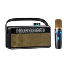 WEKOME Beluga 17 Lyrixing Lyrics Display Wireless Bluetooth Speaker(Black) - 1