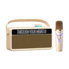 WEKOME Beluga 17 Lyrixing Lyrics Display Wireless Bluetooth Speaker(Creamy White) - 1