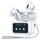 WEKOME WS-05 Chiscope Smart Color Screen Noise Reduction Wireless Bluetooth Earphones(White) - 1