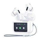 WEKOME WS-06 Yiesion Smart Color Screen Noise Reduction Wireless Bluetooth Earphones(White) - 1