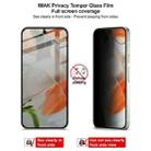 For Google Pixel 9 / 9 Pro imak HD Full Screen Anti-spy Tempered Glass Protective Film - 3