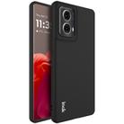 For Motorola Moto G85 5G / S50 Neo 5G IMAK UC-3 Series Shockproof Frosted TPU Phone Case(Black) - 1