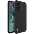 For Motorola Moto G35 5G IMAK UC-3 Series Shockproof Frosted TPU Phone Case(Black) - 1