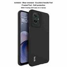 For Motorola Moto G55 5G IMAK UC-3 Series Shockproof Frosted TPU Phone Case(Black) - 3