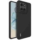 For Motorola Moto G Stylus 5G 2025 IMAK UC-3 Series Shockproof Frosted TPU Phone Case(Black) - 1