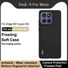 For Motorola Edge 60 Fusion 5G IMAK UC-3 Series Shockproof Frosted TPU Phone Case(Black) - 3