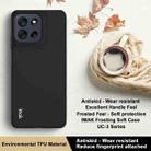 For Motorola Moto G56 5G IMAK UC-3 Series Shockproof Frosted TPU Phone Case(Black) - 3
