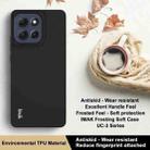 For Motorola Moto G86 5G IMAK UC-3 Series Shockproof Frosted TPU Phone Case(Black) - 3