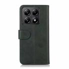 For Xiaomi 14T Pro Cow Texture Leather Phone Case(Green) - 3