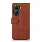 For Xiaomi Poco X7 Pro Cow Texture Leather Phone Case(Brown) - 3