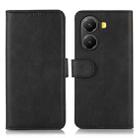 For Xiaomi Poco X7 Pro Cow Texture Leather Phone Case(Black) - 1